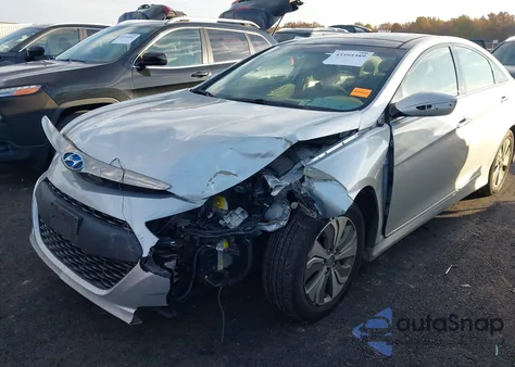 2013 Hyundai Sonata Hybrid Limited from USA, damaged, VIN KMHEC4A46DA051021